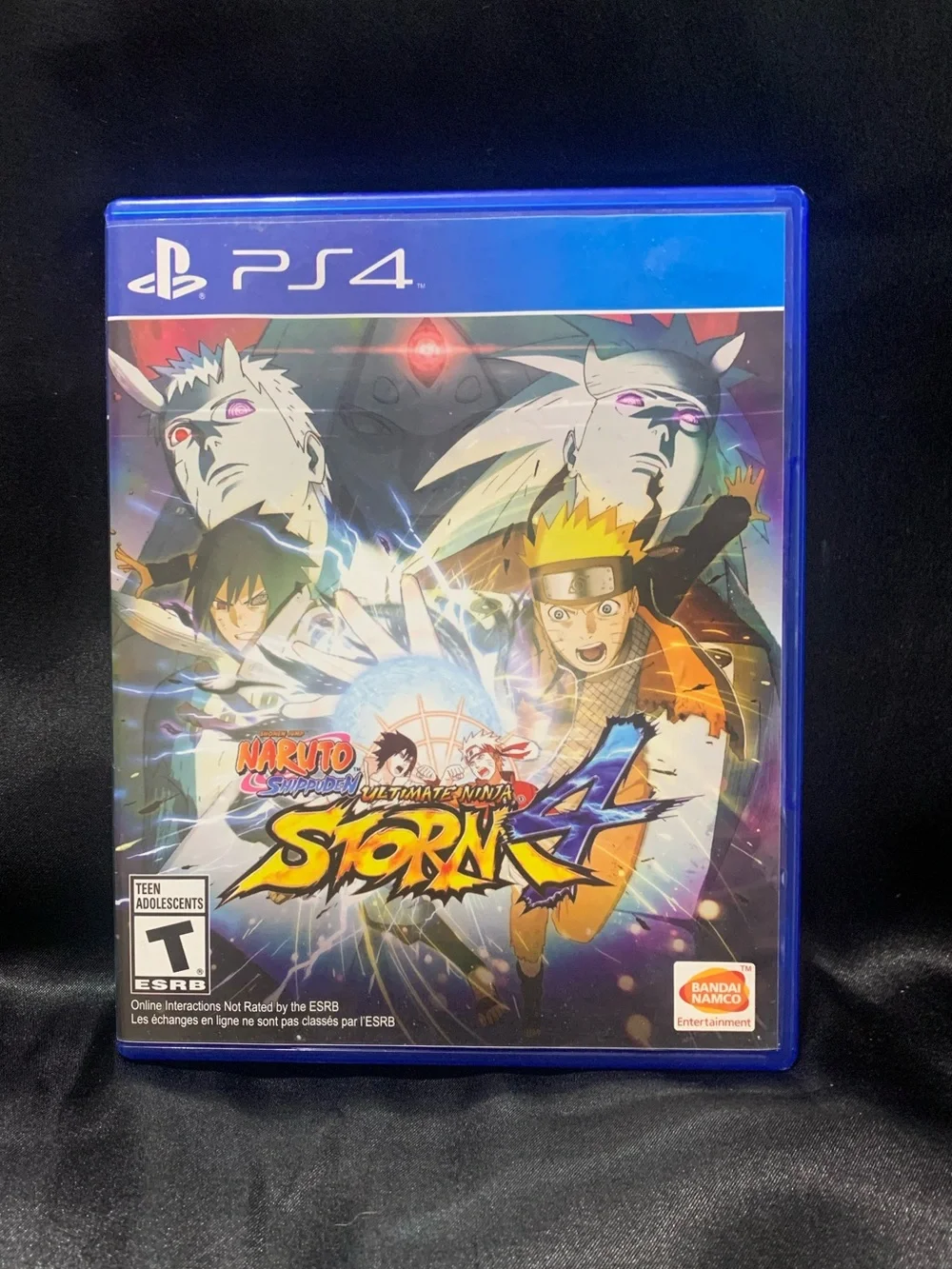 STORM 4 Ultimate Ninja Anime PS4 video Game Rated T EUC